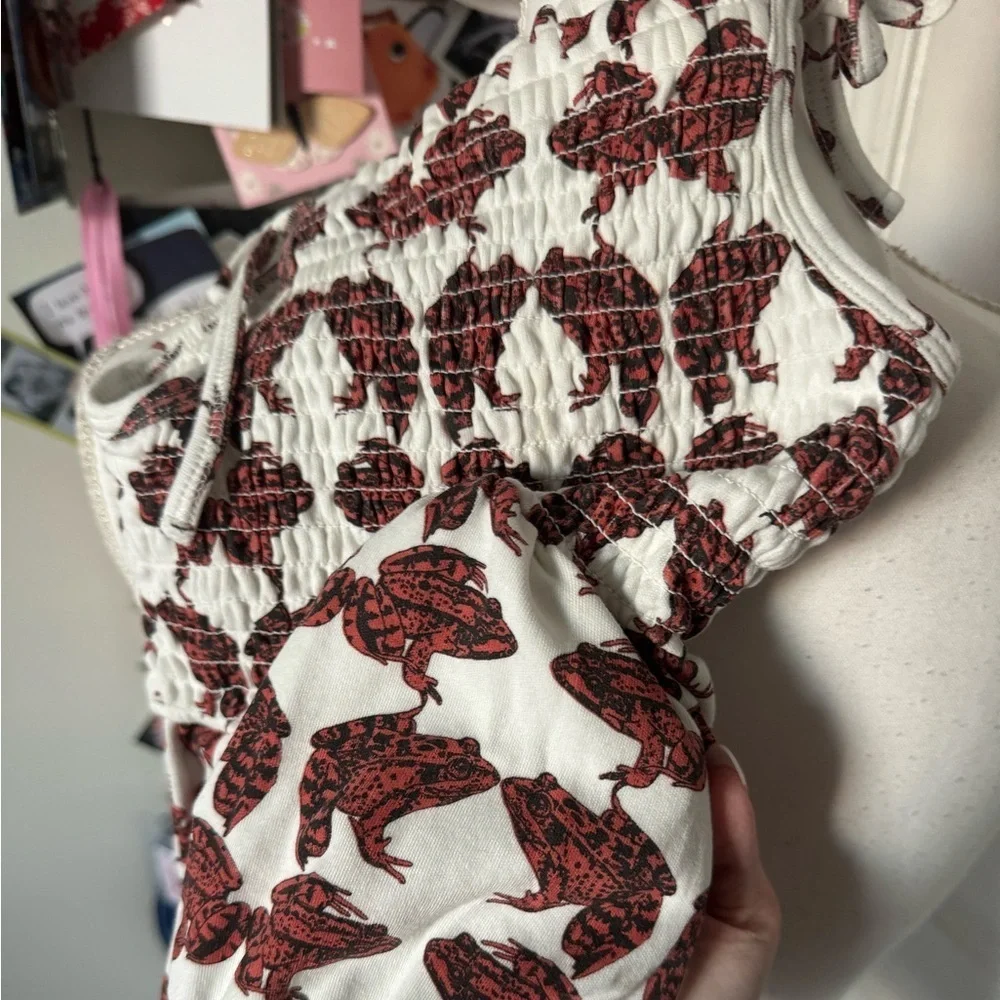 Kate Quinn Frog Onesie 2T